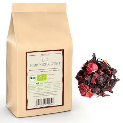 Bio Hibiskusblüten- ganz