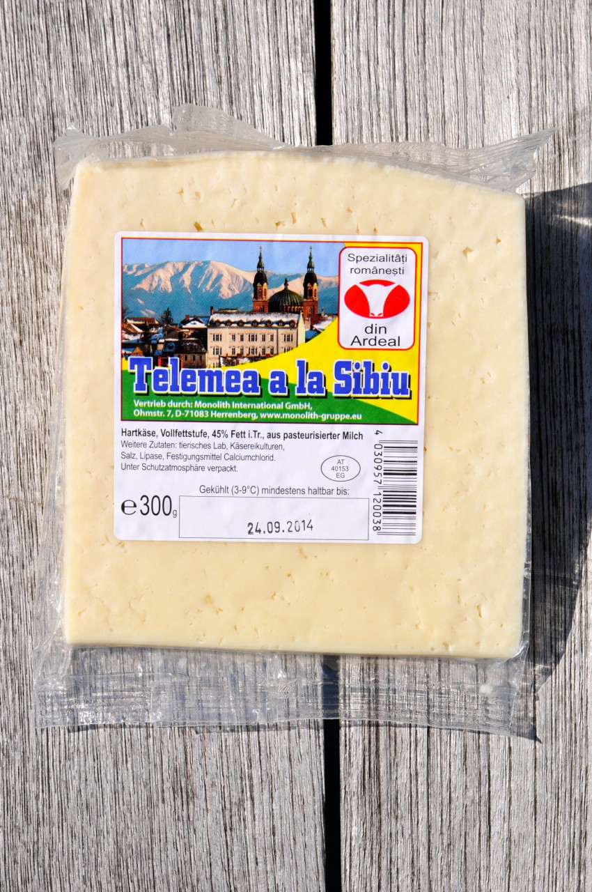 Telemeakäse - Hirtenkäse aus Rumänien (Telemea a la Sibiu) unter Käse > aus Kuhmilch