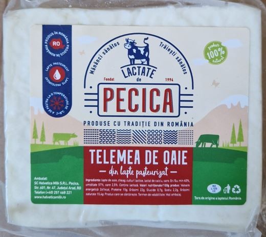 Helvetica Schafskäse (Telemea Oaie) 300g aus Rumänien