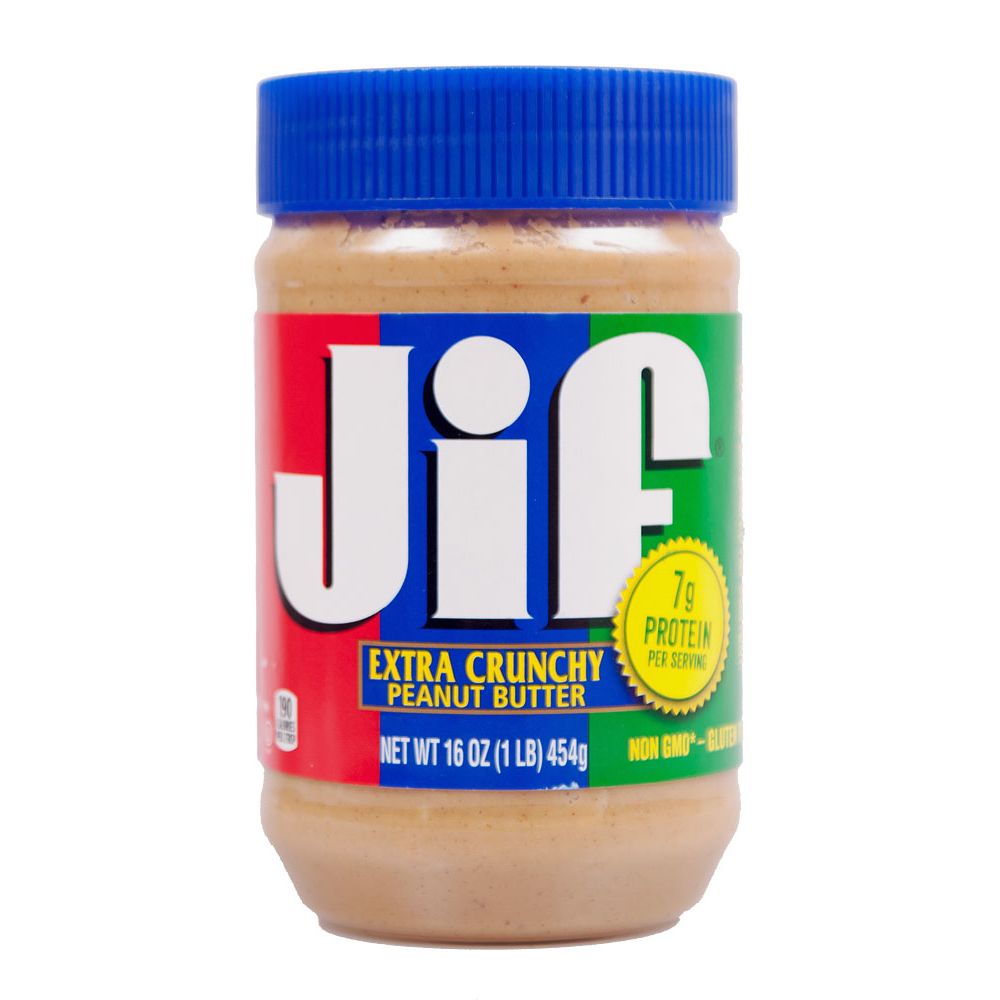 Jif Extra Crunchy Peanut Butter- Erdnussbutter USA- 454g
