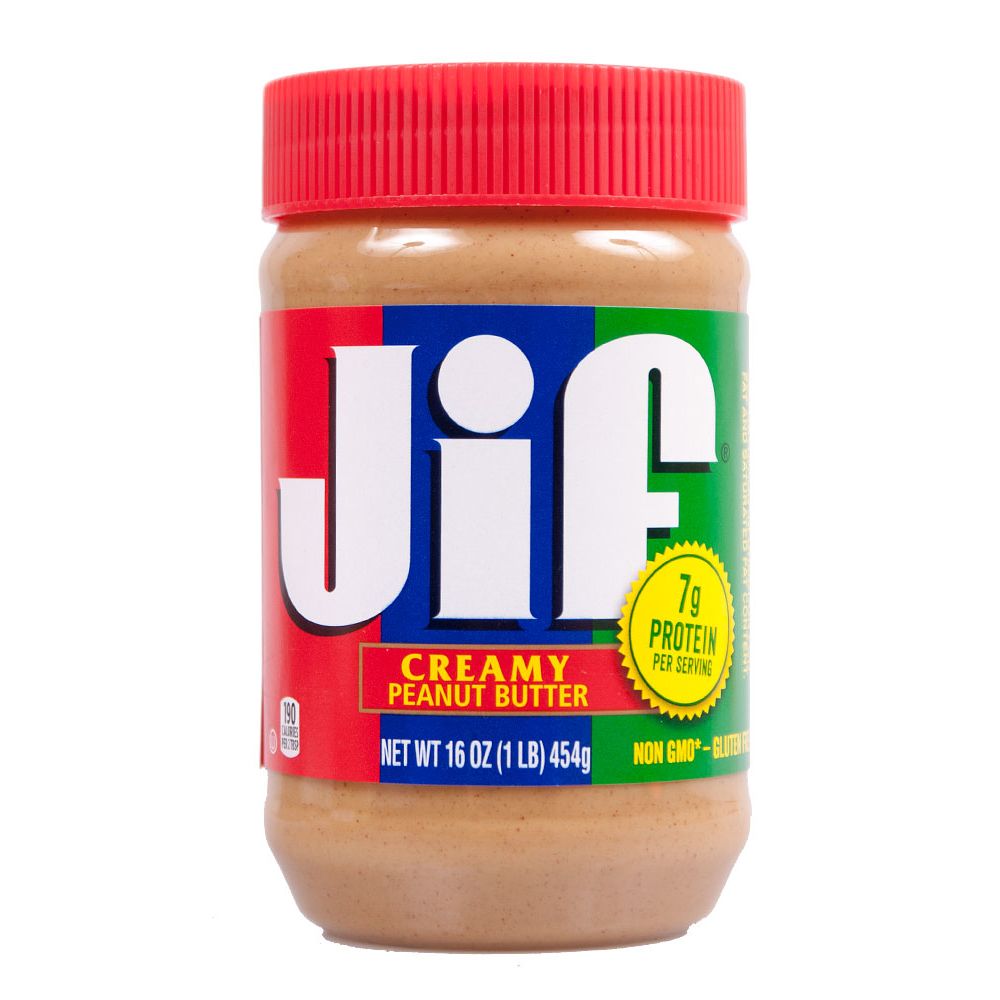 Jif Creamy Peanut Butter- cremige Erdnussbutter USA- 454g