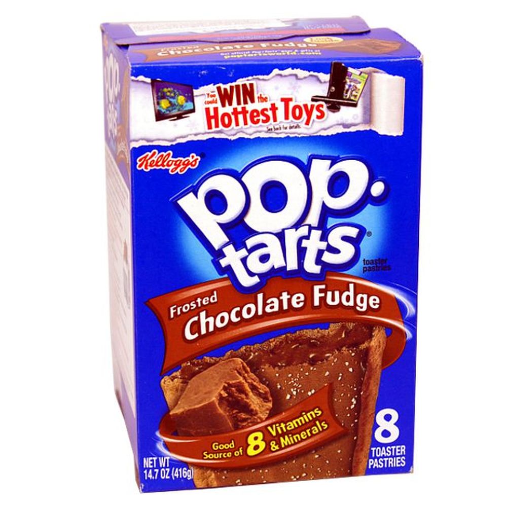 1x8 Kelloggs Pop Tarts- Frosted Chocolate Fudge
