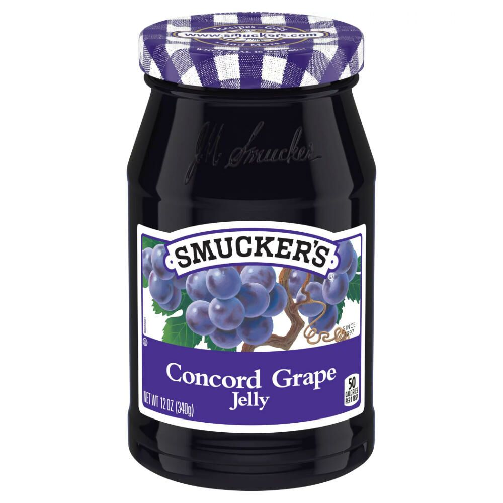 SMUCKERS Concord Grape Jelly- Trauben-Jelly 340g unter Frühstück