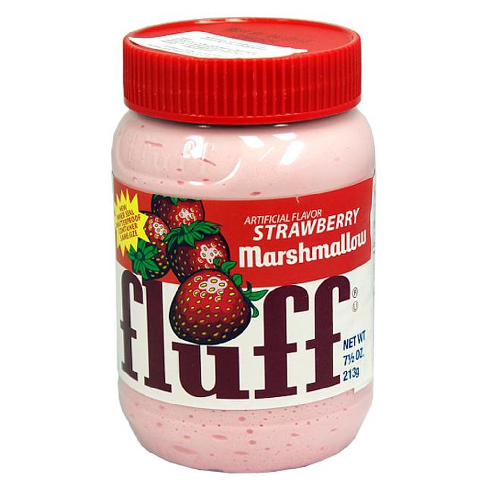 Strawberry Marshmallow Fluff unter Frühstück