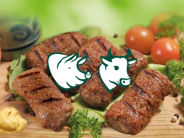 Mici klassisch aus Rindfleisch- Schweinefleisch 16 Stück (gegrillte Hackfleis-