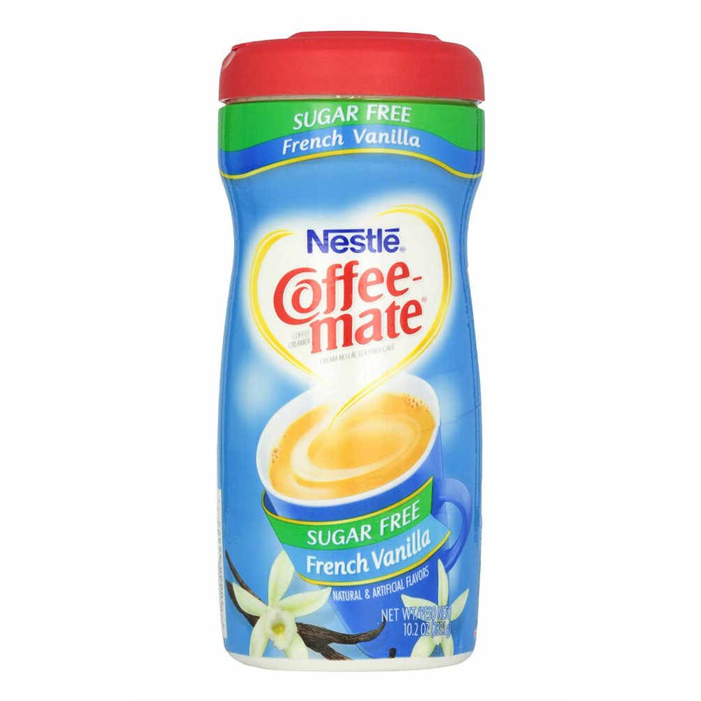 SUGAR FREE Nestle Coffee Mate French Vanilla Creamer- Kaffeeweisser 289g