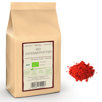 Bio Cayennepfeffer- gemahlen