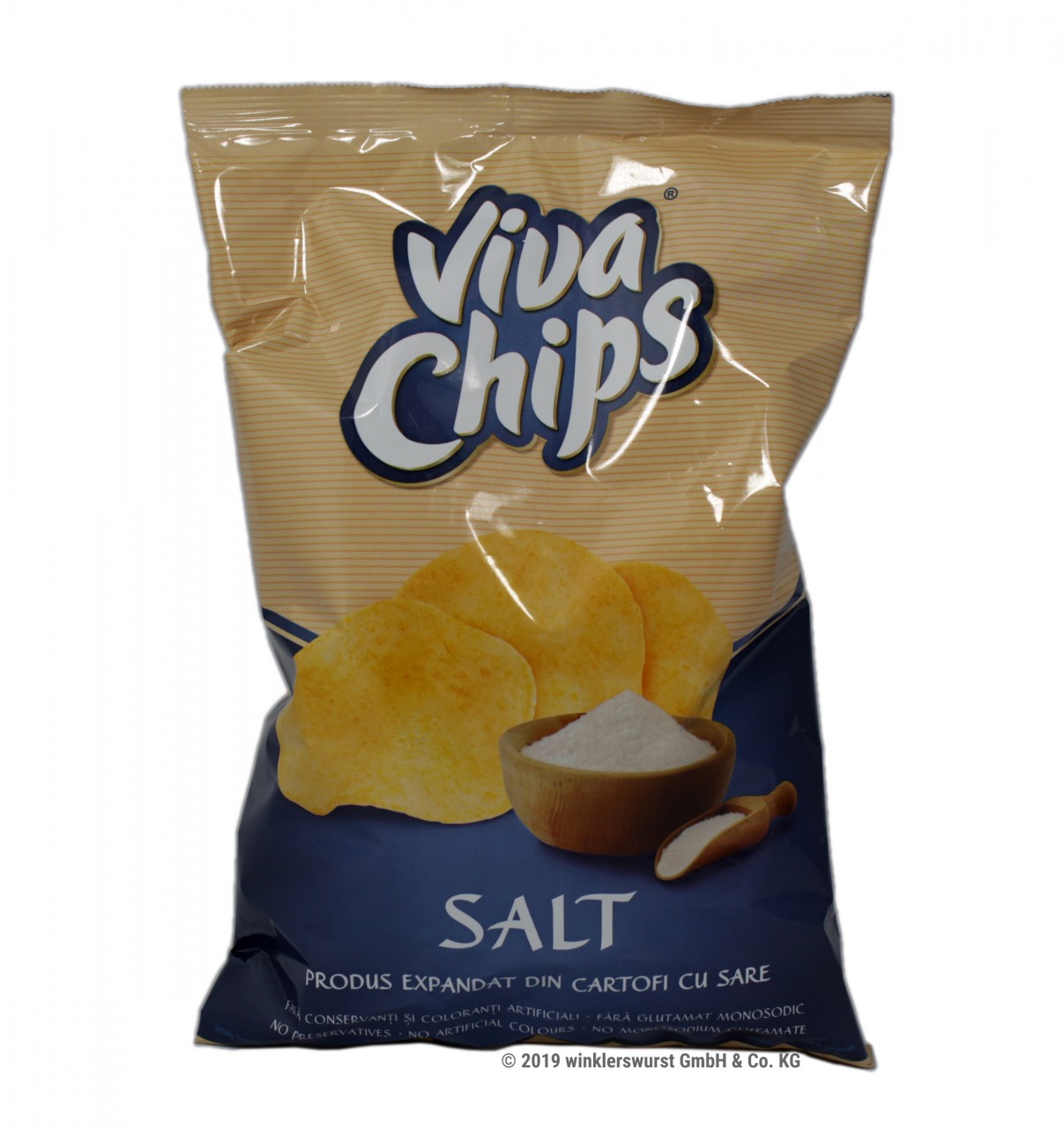 Viva Chips Salt gesalzen 100g aus Rumänien