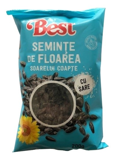 Ungeschälte Sonnenblumenkerne - geröstet und gesalzen