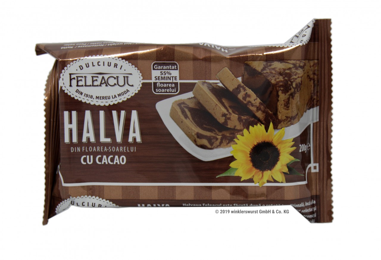 Halva mit Kakao (Halva Din Floarea-Soarelui Cu Cacao)