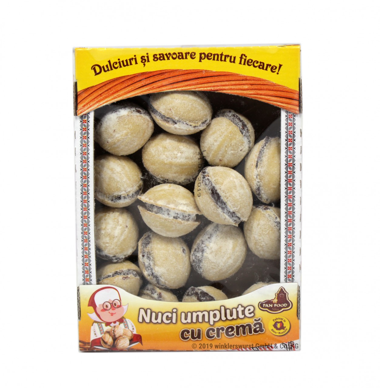 Pan Food Schoko Waffel Eier (Nuci umplute cu crema) 300g