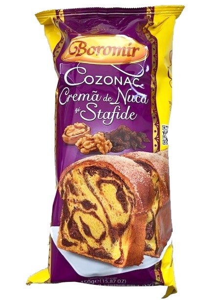 Walnuss-Rosinen Striezel 