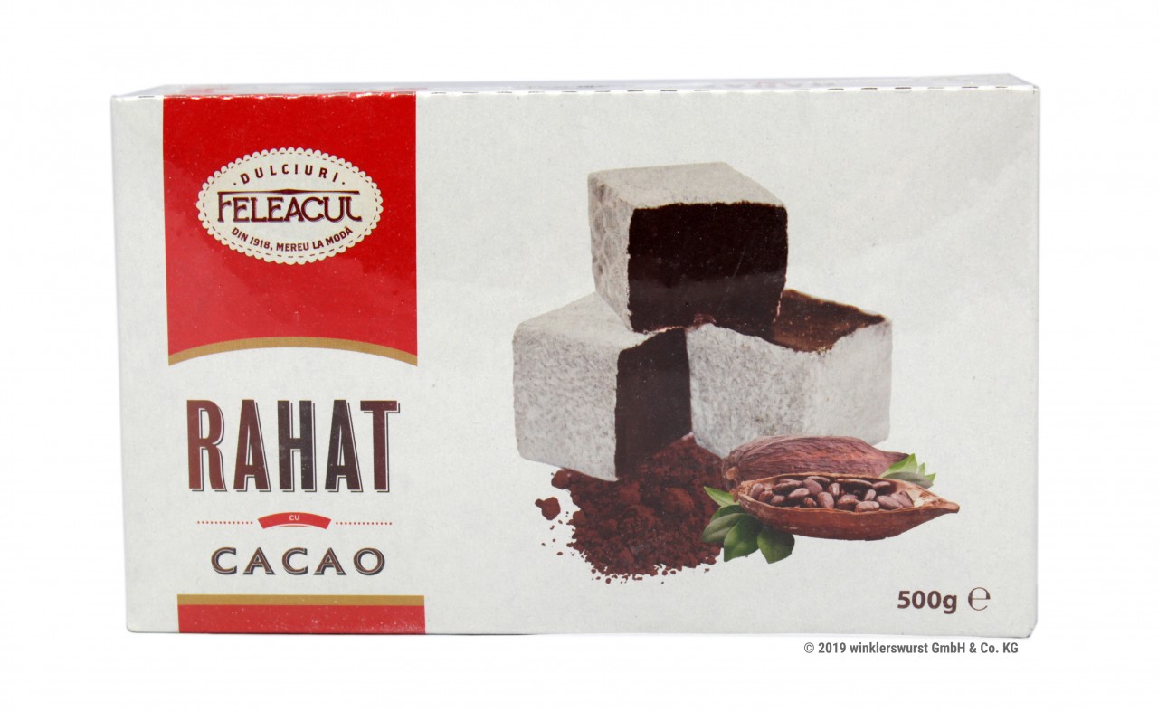 Feleacul Fruchtgelee Bonbons Rahat mit Kakao 500g aus Rumänien