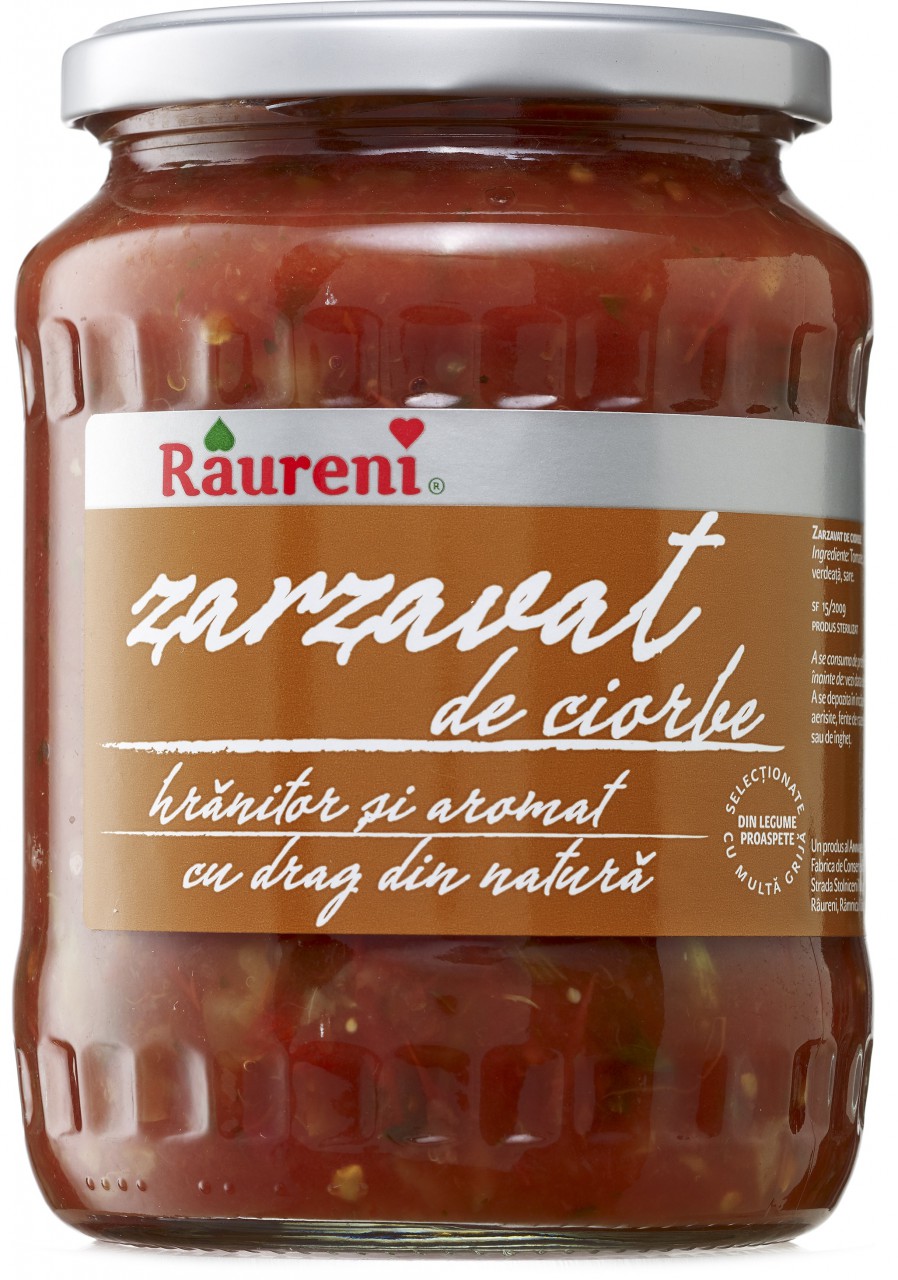 Raureni Gemüsesuppe (zarzavat de ciorbe) aus Rumänien