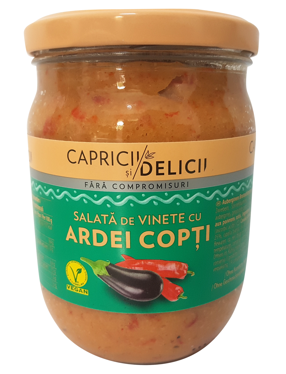 Salata de vinete mit gegrillter Spitzpaprika