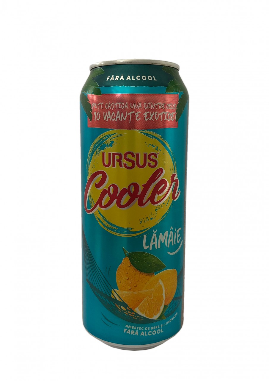 Bier Ursus Radler Alkoholfrei 0-5 l aus Rumänien unter Getränke > Alkoholische Getränke > Bier