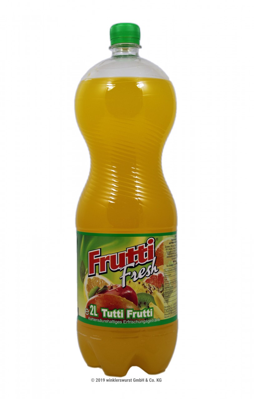 Frutti Fresh Tutti Frutti (Multivitaminsaft) 2 l mit Kohlensäure