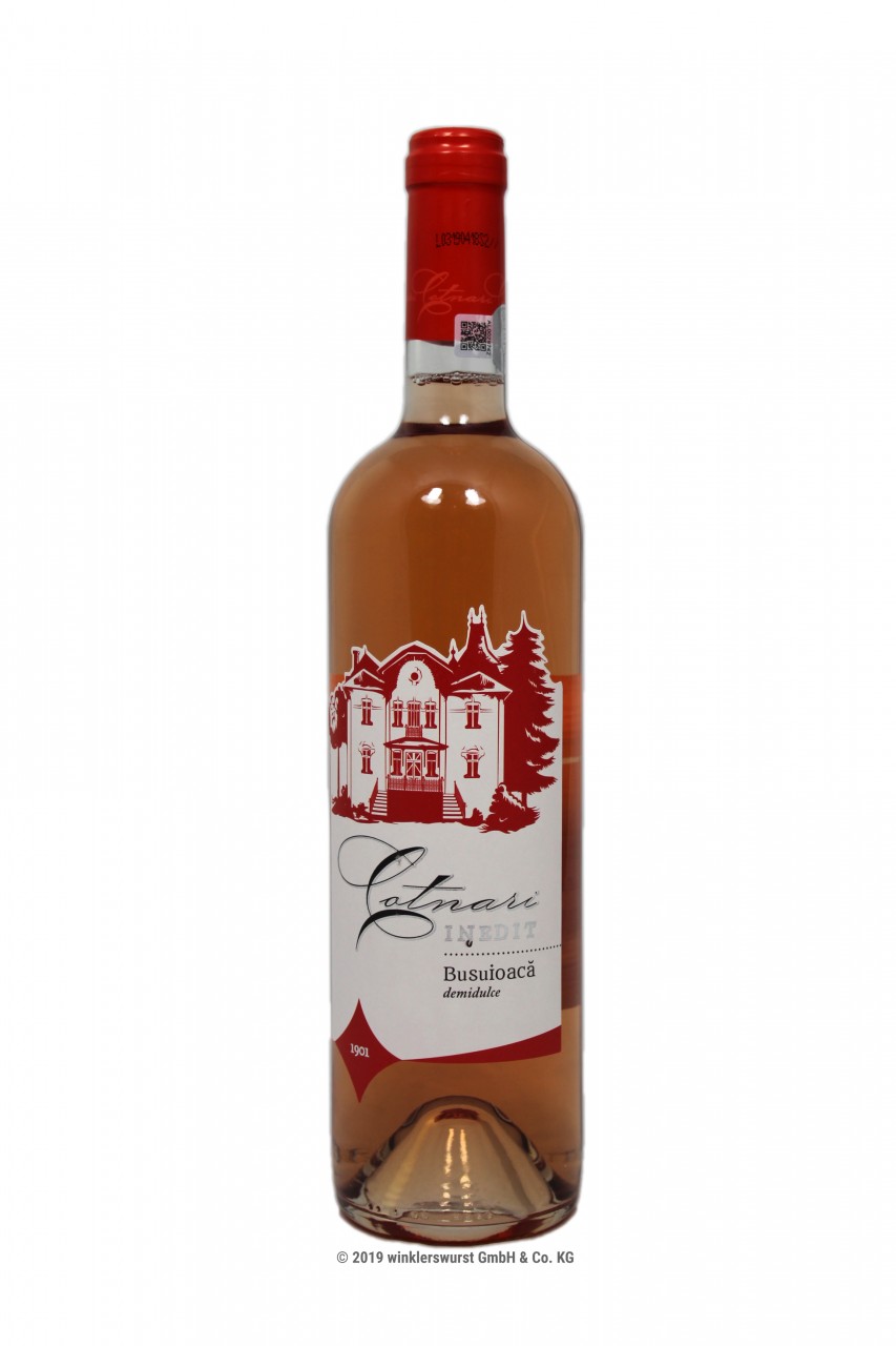 Halbsüsser Rosewein von Cotnari 0-75l (Busuioaca de Bohotin) aus Rumänien
