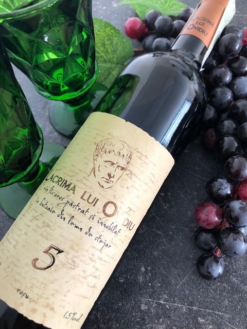 Rotwein Lacrima lui Ovidiu lieblich - Vin rosu dulce