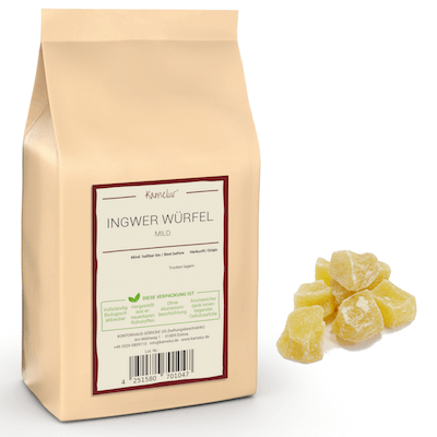 Ingwer Würfel mild- kandiert