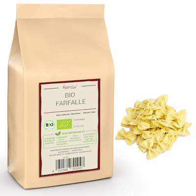 Bio Farfalle- Hartweizen unter Kochen & Backen>Pasta