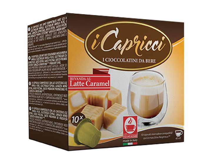 Caffe Bonini Karamell Kapseln für Nespresso-Maschine (10 St-)