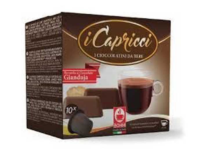 Caffe Bonini Gianduja Kapseln für Nespresso-Maschine (10 St-)
