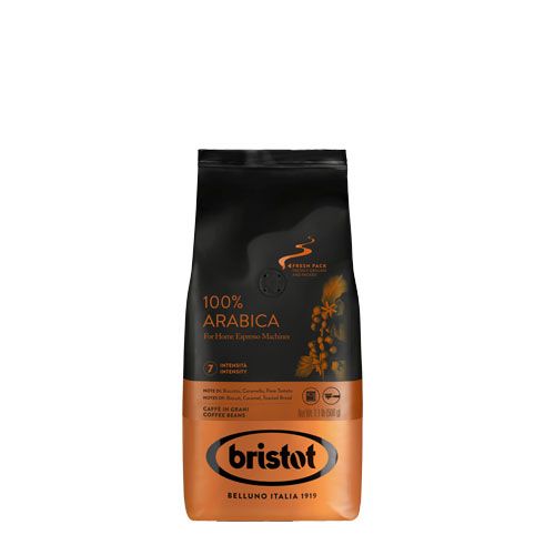 Bristot Kaffeebohnen 100- arabica (500gr)