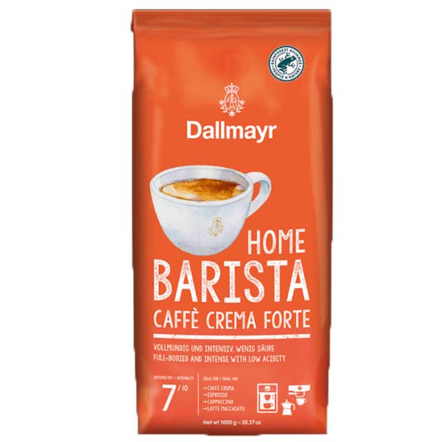 Dallmayr Kaffeebohnen HOME BARISTA Caffe Crema FORTE (1kg)