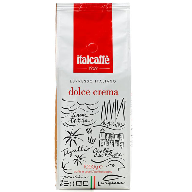 Italcaffe Kaffeebohnen Dolce Crema (1kg)