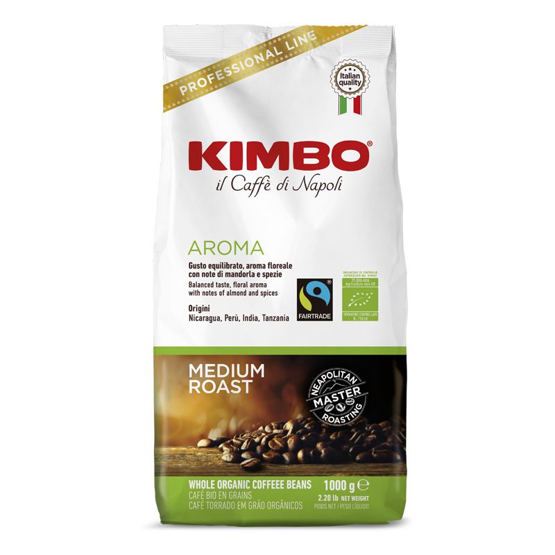 Kimbo Kaffeebohnen AROMA BIO Organic (1kg)