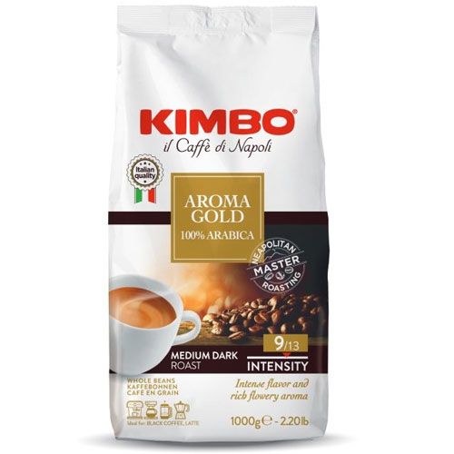 Kimbo Kaffeebohnen Aroma Gold (1kg)