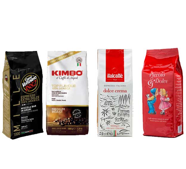 Probierpaket Kaffeebohnen - DOLCE (4 kg)