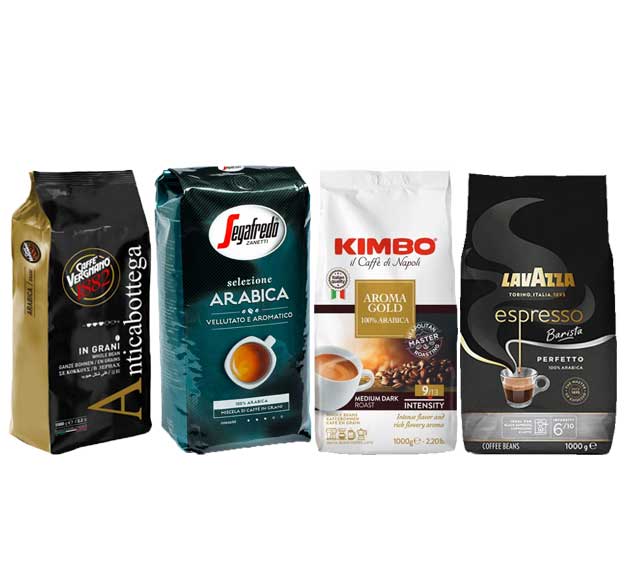 Probierpaket Kaffeebohnen - 100- ARABICA (4kg)
