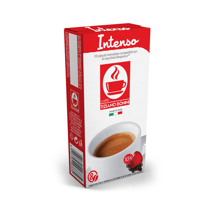 Caffe Bonini Intenso Kapseln für Nespresso-Maschine (10 St-)