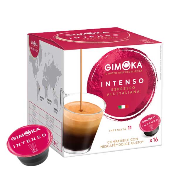 Gimoka Dolce Gusto Kapseln INTENSO (16 Stück)