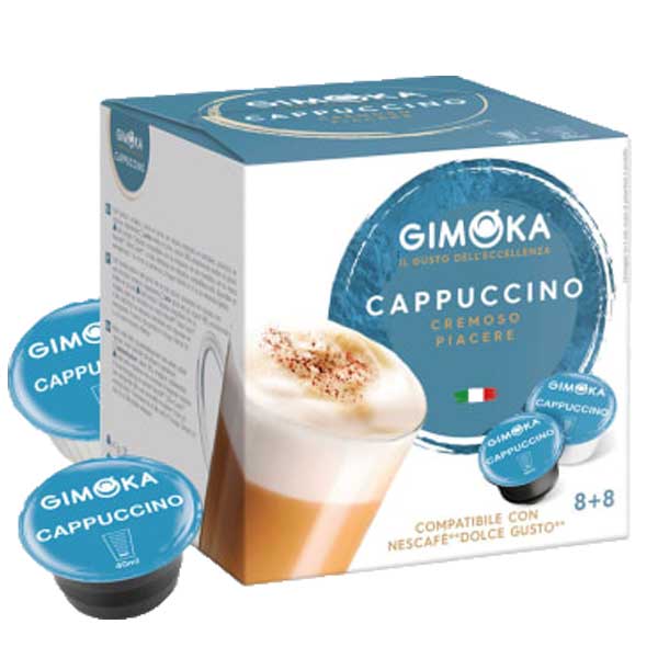 Gimoka Dolce Gusto Kapseln CAPPUCCINO (2x8stück)