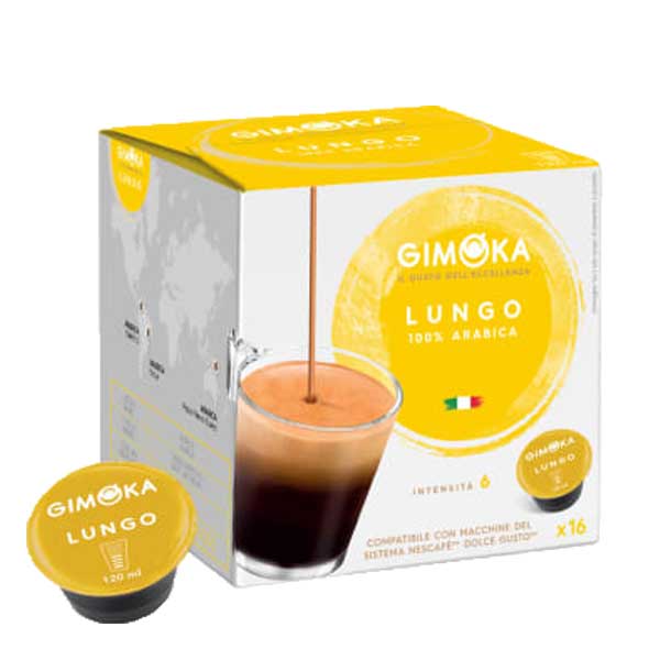 Gimoka Dolce Gusto Kapseln LUNGO (16stück)