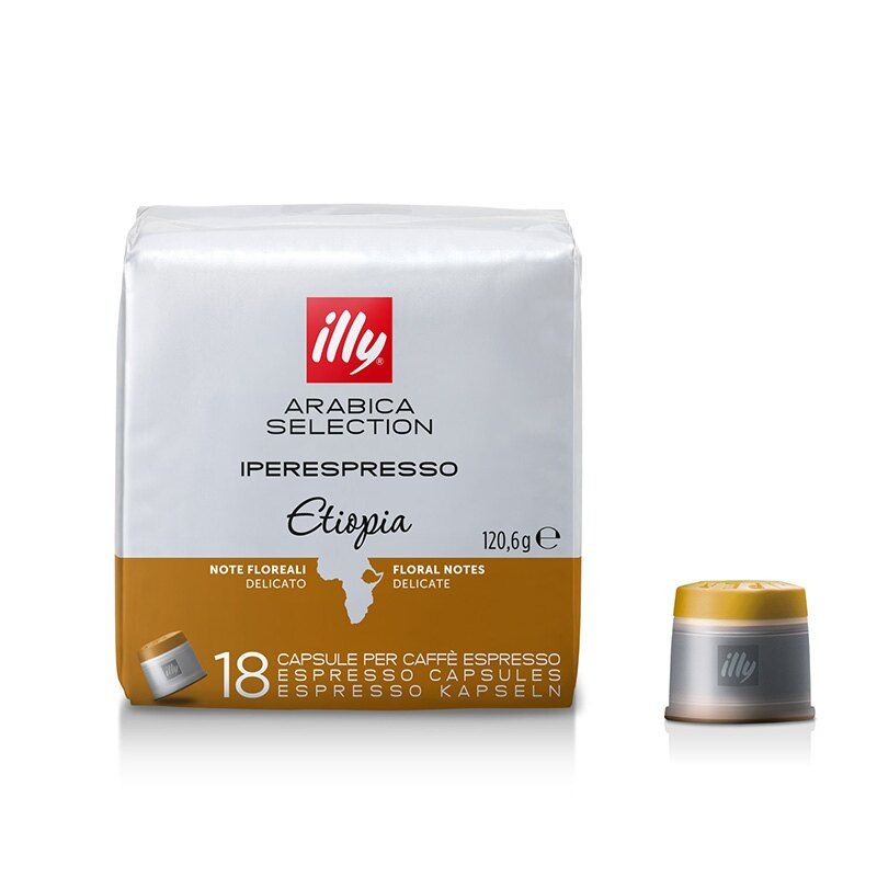 Illy iperespresso Kapseln monoarabica ethiopia(18st) - MHD 09-2022