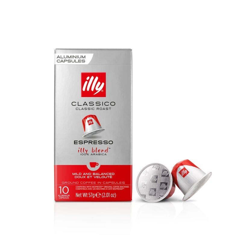 Illy Nespresso-kompatible Kapseln ESPRESSO Classico Roast (10 St-)