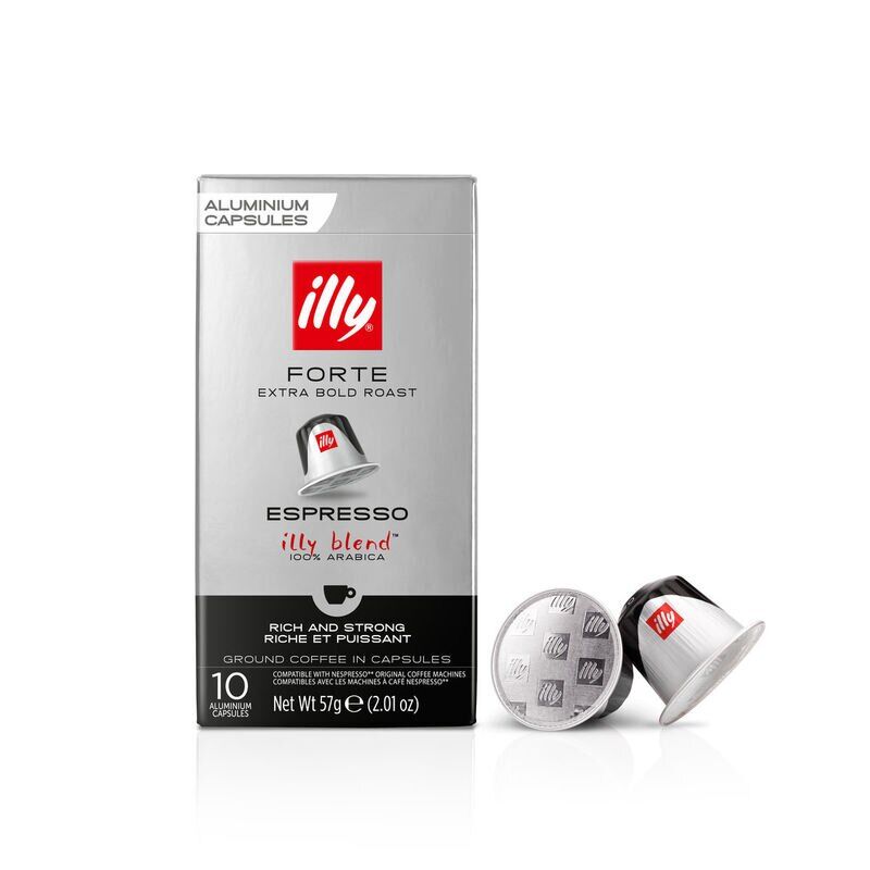 Illy Nespresso-kompatible Kapseln FORTE Extra Bold Roast (10 St-)