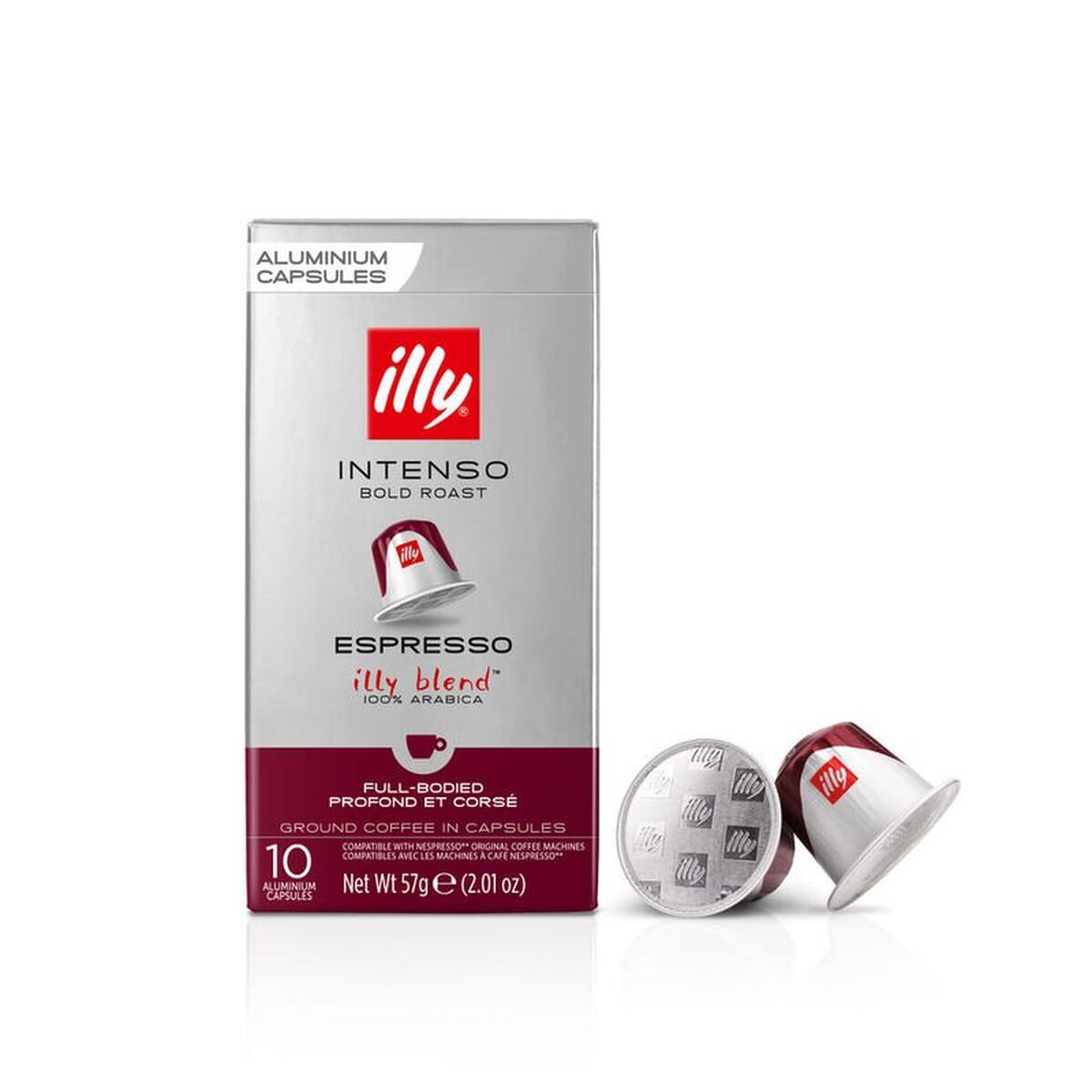 Illy Nespresso-kompatible Kapseln INTENSO Bold Roast (10 St-)