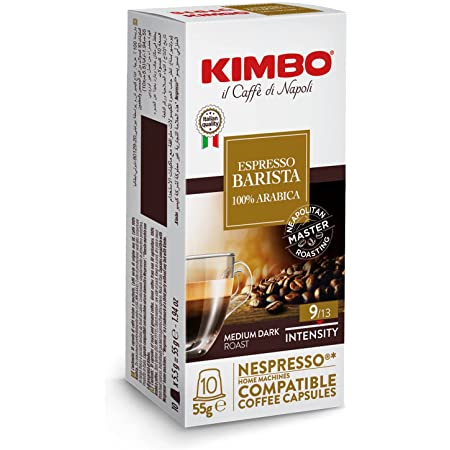 Kimbo Espresso Barista 100- Arabica Kapseln für Nespresso-Maschine (10 St-)