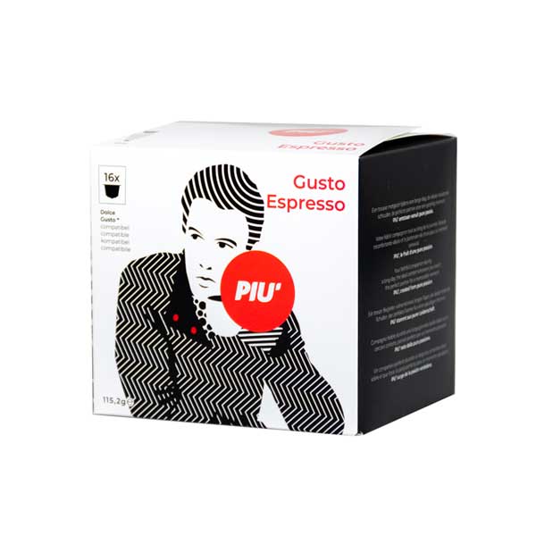 Piu Dolce Gusto Kapseln GUSTO ESPRESSO (16 Stück)