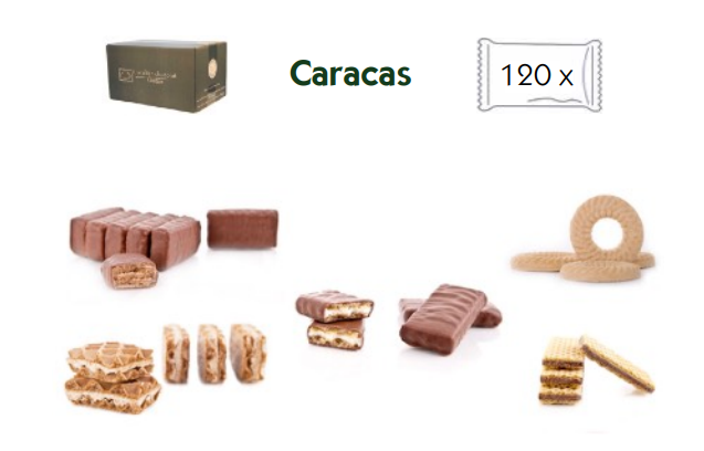 Gebäckmischung CARACAS (120 St-)