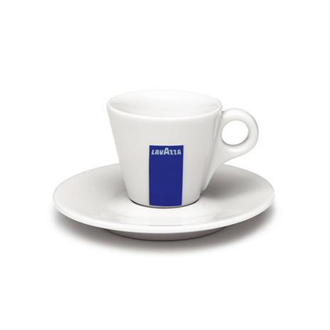 Lavazza espresso Tasse und Untertasse (70ml)
