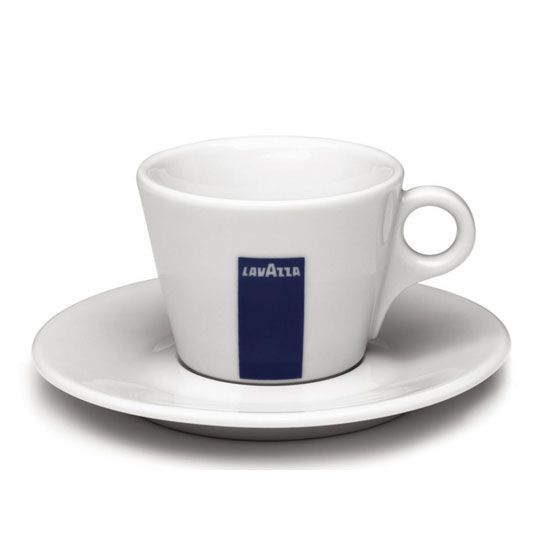 Lavazza lungo-Tasse und Untertasse (110ml)