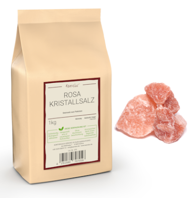 Rosa Kristallsalz aus Pakistan Brocken