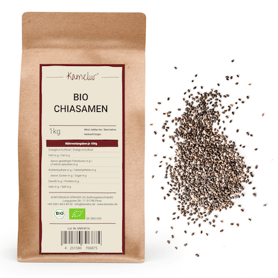 Bio Chiasamen unter Kochen & Backen>Getreide, Reis & Co.>Saaten