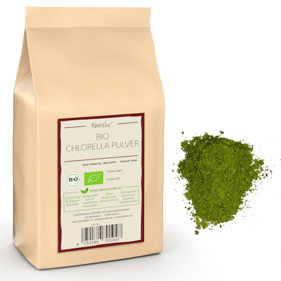 Bio Chlorella Pulver- grün